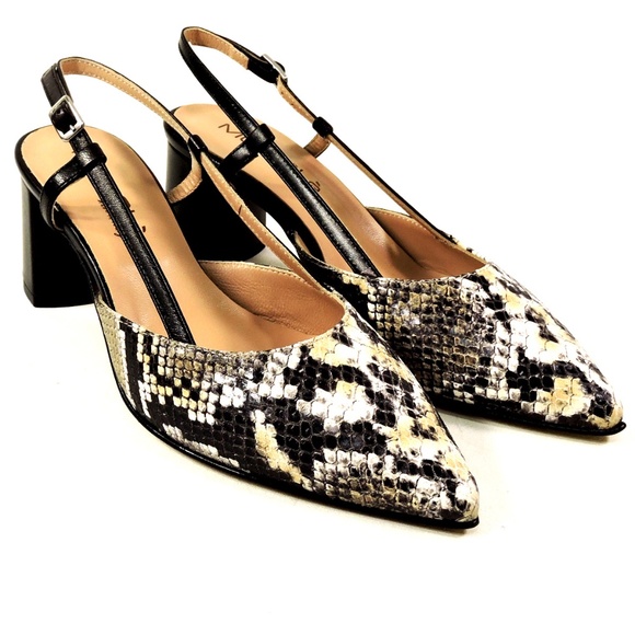 MOT-CLe 🇮🇹 WOMEN BLACK LEATHER SUMMER FASHION COMFORT SANDALS - Picture 2 of 8